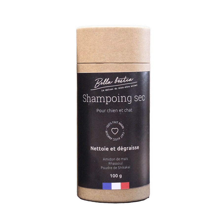 Beautiful Beast Rhassoul Dog and Cat Dry Shampoo 100g