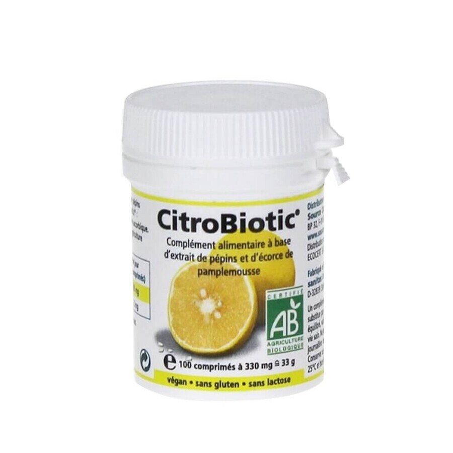 Buy Citrobiotic Grapefruit Seed Extract + Vitamin C 100 Tablets Citrobiotic Grapefruit Seed Extract + Vitamin C 100 Tablets