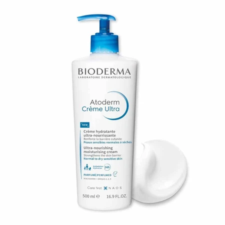 Bioderma Atoderm Crema Ultra Nutritiva Perfumada Pieles Secas 500ml
