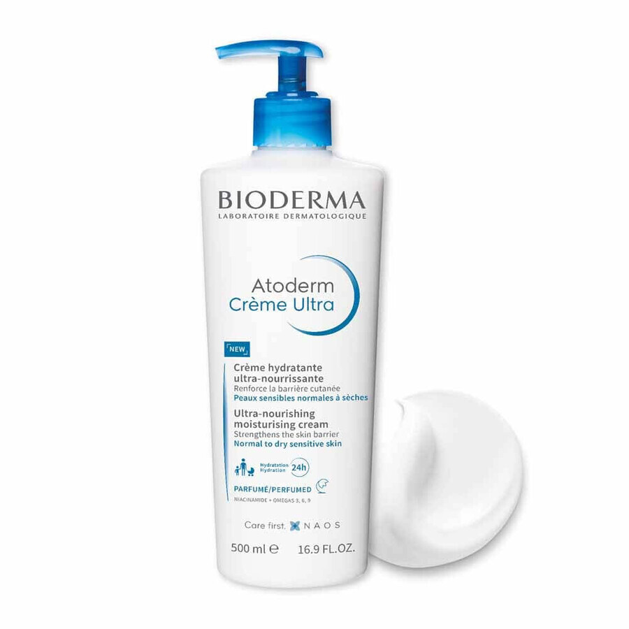 Bioderma Atoderm Crema Ultra Nutritiva Perfumada Pieles Secas 500ml Bioderma Atoderm Crema Ultra Nutritiva Perfumada Pieles Secas 500ml