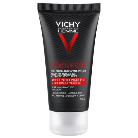 Vichy Men's Global Hydraterende Anti-Age Treatment Structure Force - 50ml