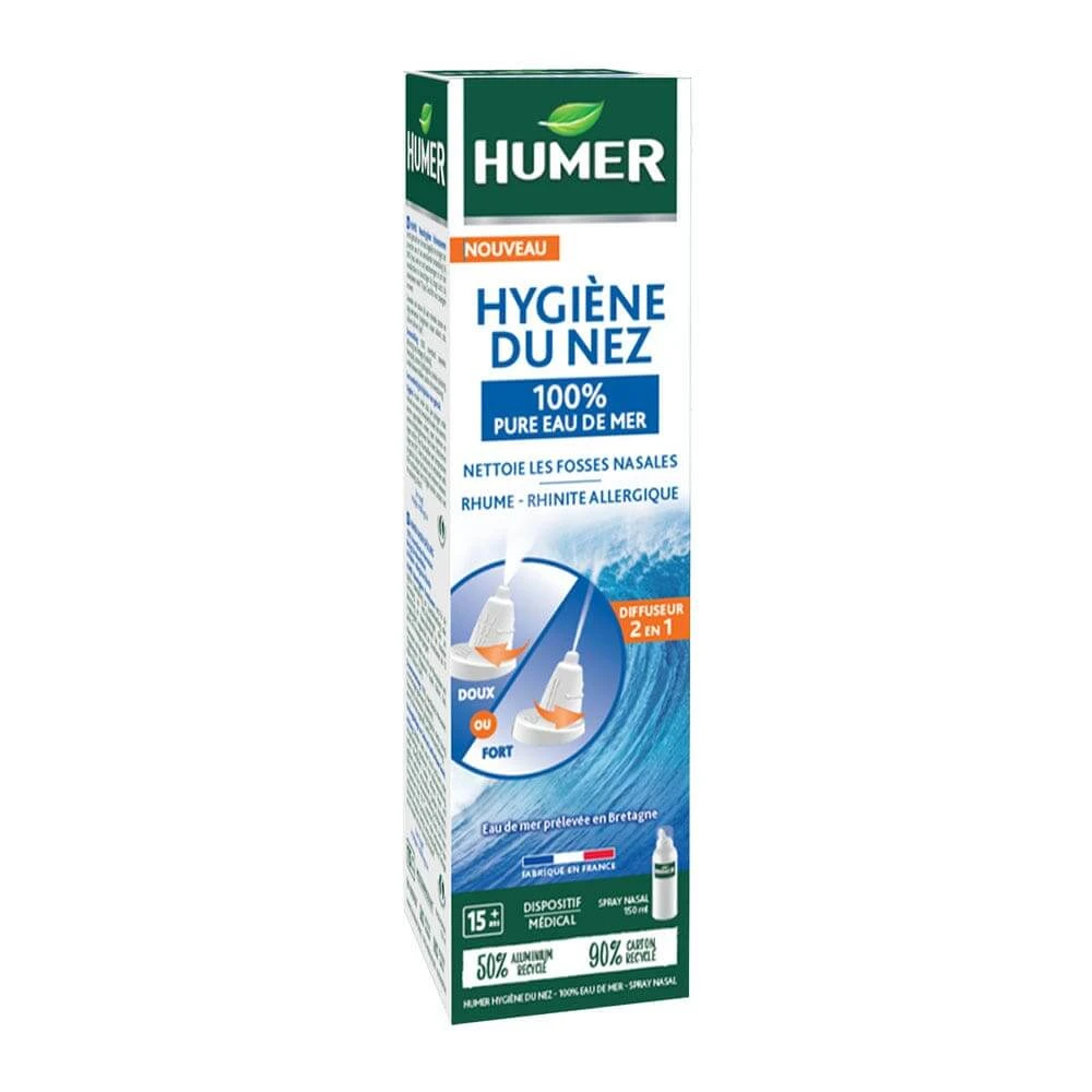 Humer Nasal Hygiene Isotonic Seawater Adult 150 ml