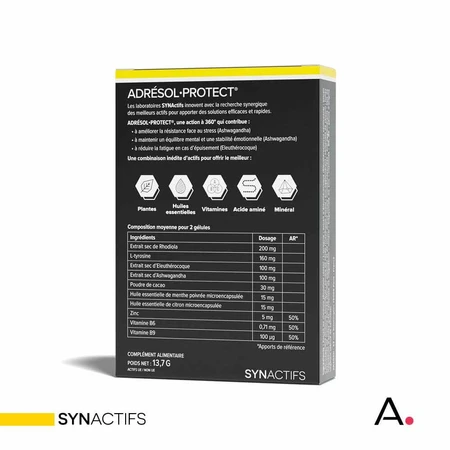 Aragan Synactifs Adrésol Protect Overload x30 capsules