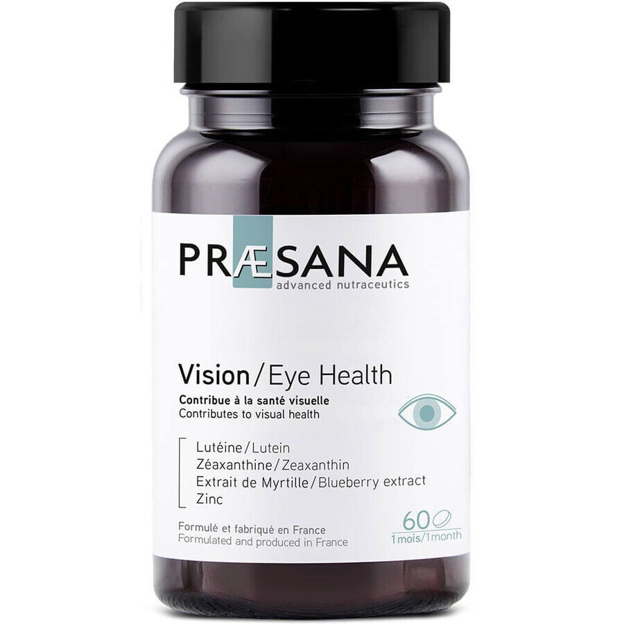 Praesana Vision Contribuie la o vedere sănătoasă 60 comprimate