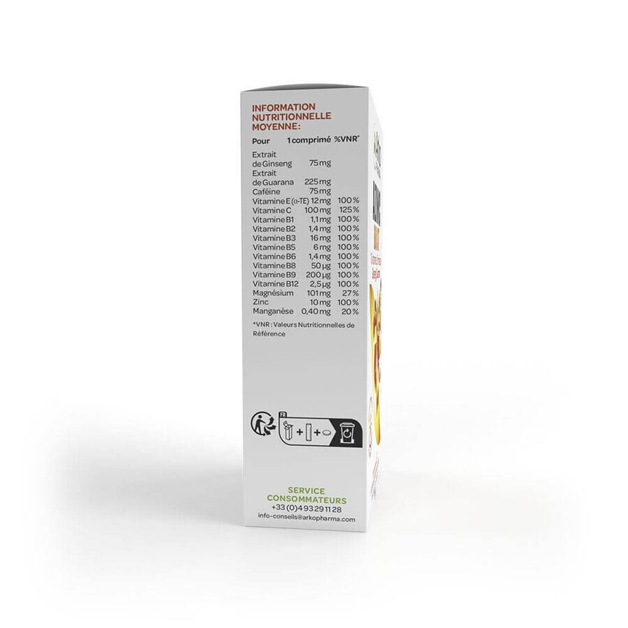 Arkopharma Azinc Energia Boost Effervescente 20 Compresse