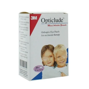 3M Opticlude 20 orthopedisch stoelverband Maxi 8cm X 5,7cm