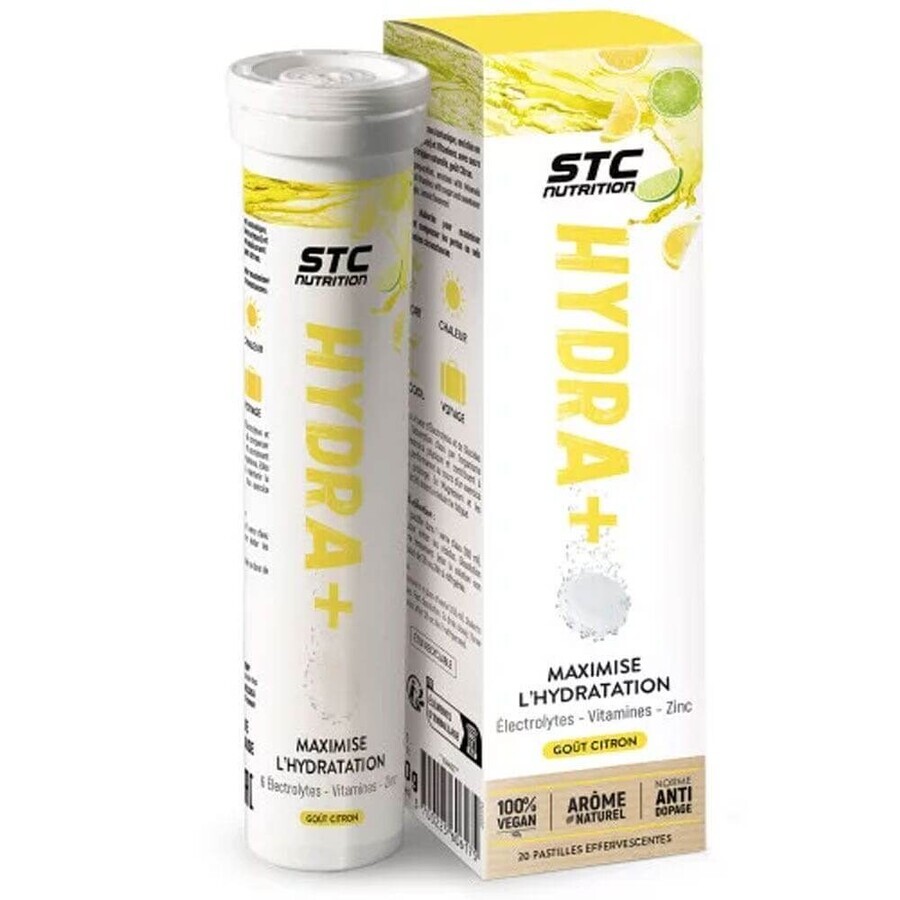 Acquista Stc Nutrition Hydra+ Limone 20 Pastiglie effervescenti Stc Nutrition Hydra+ Limone 20 Pastiglie effervescenti