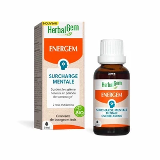 Herbalgem Gemmotherapie Complexen Mentale Overbelasting Bio 30ml