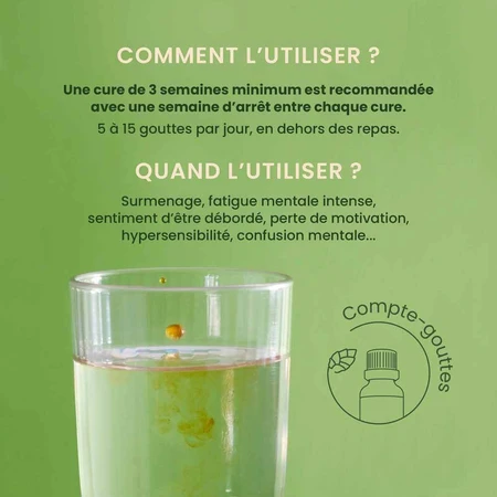 Herbalgem Gemmotherapie Complexen Mentale Overbelasting Bio 30ml