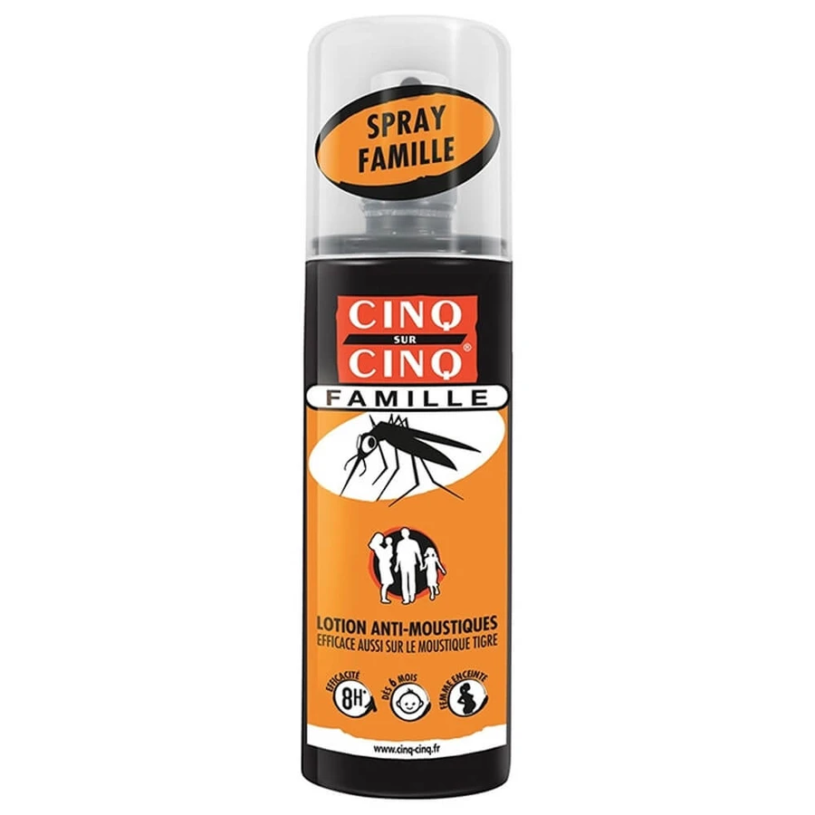 Cinq Sur Cinq Loción Familiar Antimosquitos a partir de 6 meses 100ml