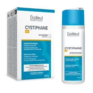 Bailleul Cystiphane Haaruitval 120 tabletten + 100ml Shampoo gratis