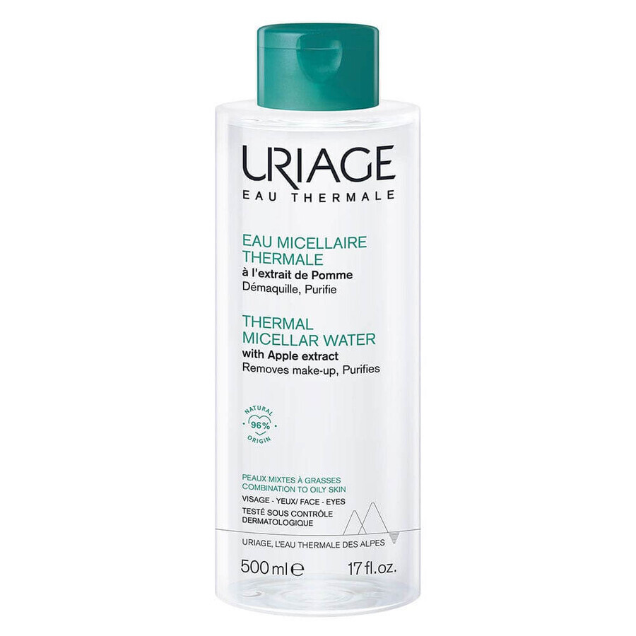 Winkel op Uriage Hygiëne Gezicht Thermaal Micellair Water Gemengde en vette huid 500ml Uriage Hygiëne Gezicht Thermaal Micellair Water Gemengde en vette huid 500ml