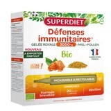 Superdiet Pappa Reale 3000mg Biologica Difese immunitarie 20 monodosi da 15 ml
