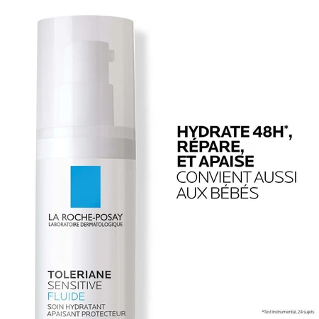 La Roche-Posay Toleriane Sensitive Moisturizing Protective and Soothing Treatment Fluid 40 ml