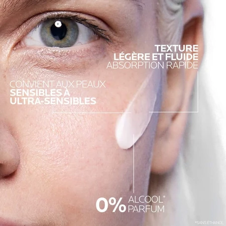La Roche-Posay Toleriane Sensitive Moisturizing Protective and Soothing Treatment Fluid 40 ml