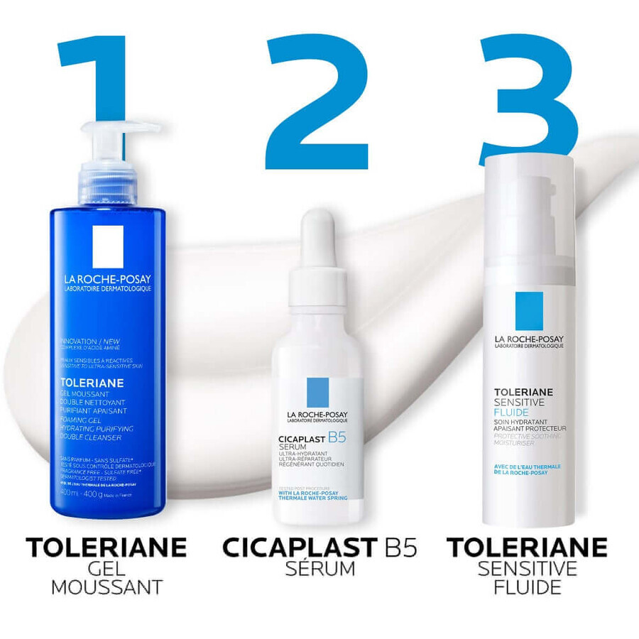 La Roche-Posay Toleriane Sensitive Fluido di trattamento idratante protettivo e lenitivo 40 ml La Roche-Posay Toleriane Sensitive Fluido di trattamento idratante protettivo e lenitivo 40 ml