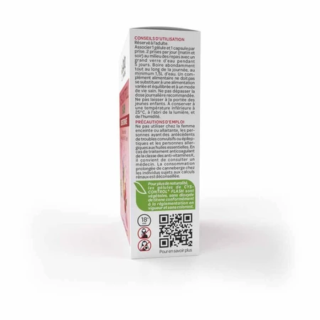 Cys-Control Flash Confort Urinar, 20 Kapseln, Arkopharma