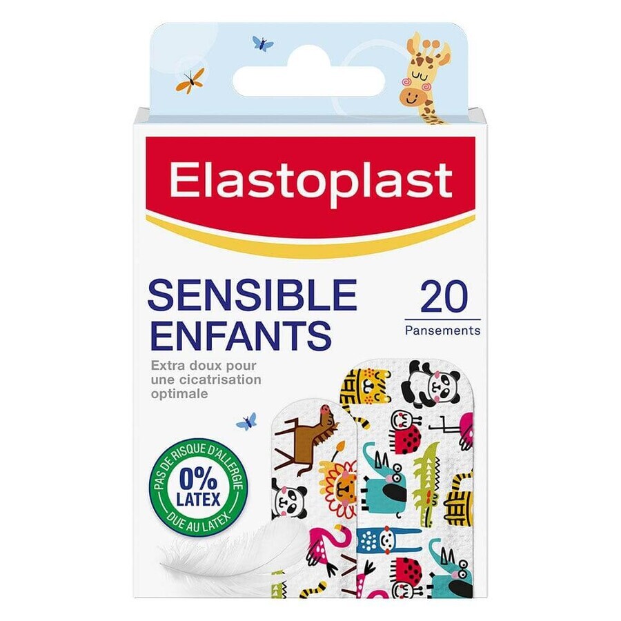 Elastoplast Medicazioni per bambini sensibili x20