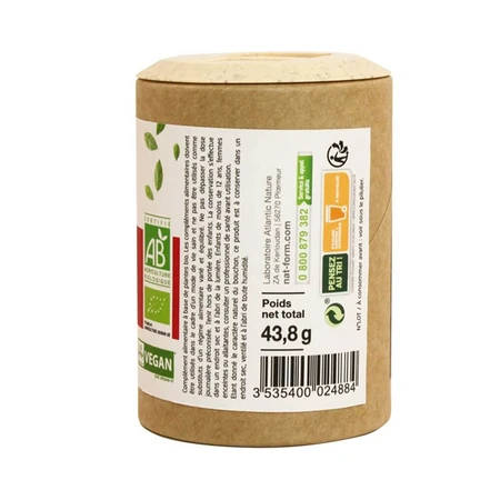 Nat&Form Circulation - Red Vine/Hamamelis Organic 120 Vegetarian Capsules