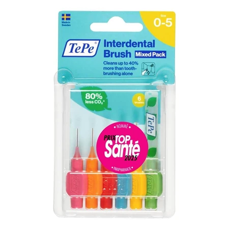 Cepillos Interdentales TePe Todos los tamaños X6 x6