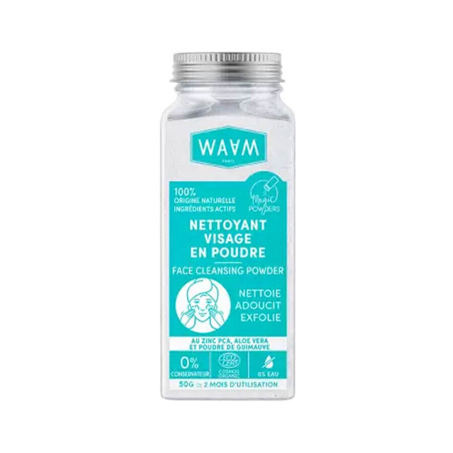 Waam Pudră de curățare facială Pour tous les types de peau 50g