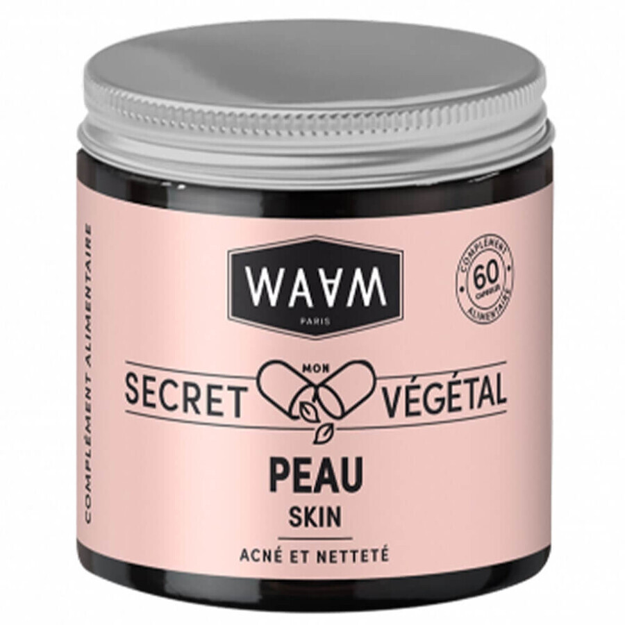 Waam Mon Secret Végétal Peau 60 Gélules