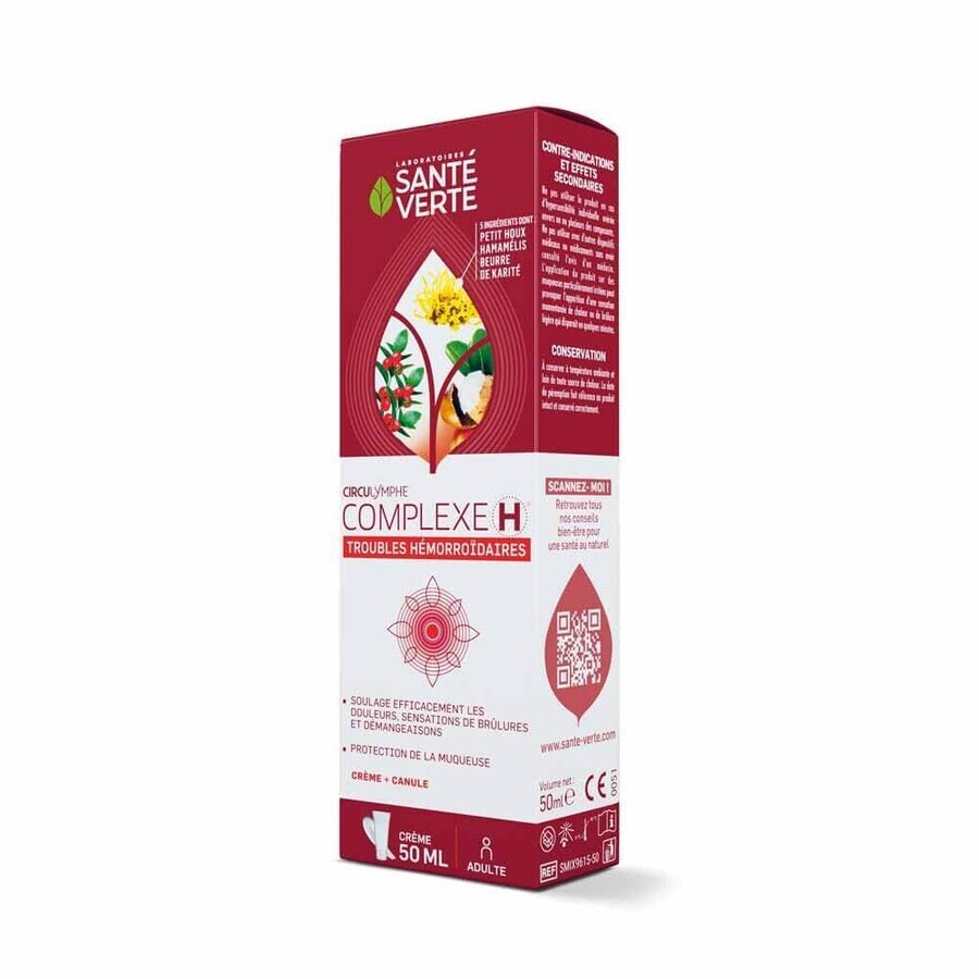 Sante Verte Circulymphe Complexe H Hämorrhoiden Creme 50ml