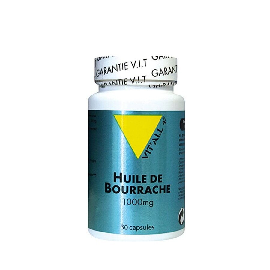 Vit'All+ Huile De Bourrache 100mg 100mg 30 Capsules
