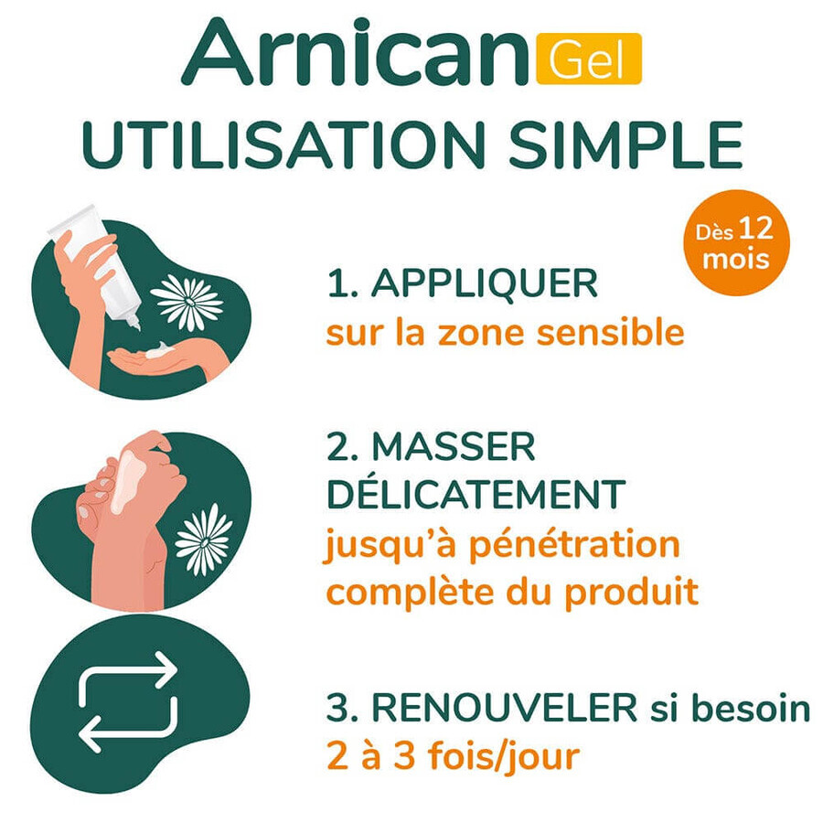 Arnican Gel Chocs Coups Chutes + Roll-on pocket