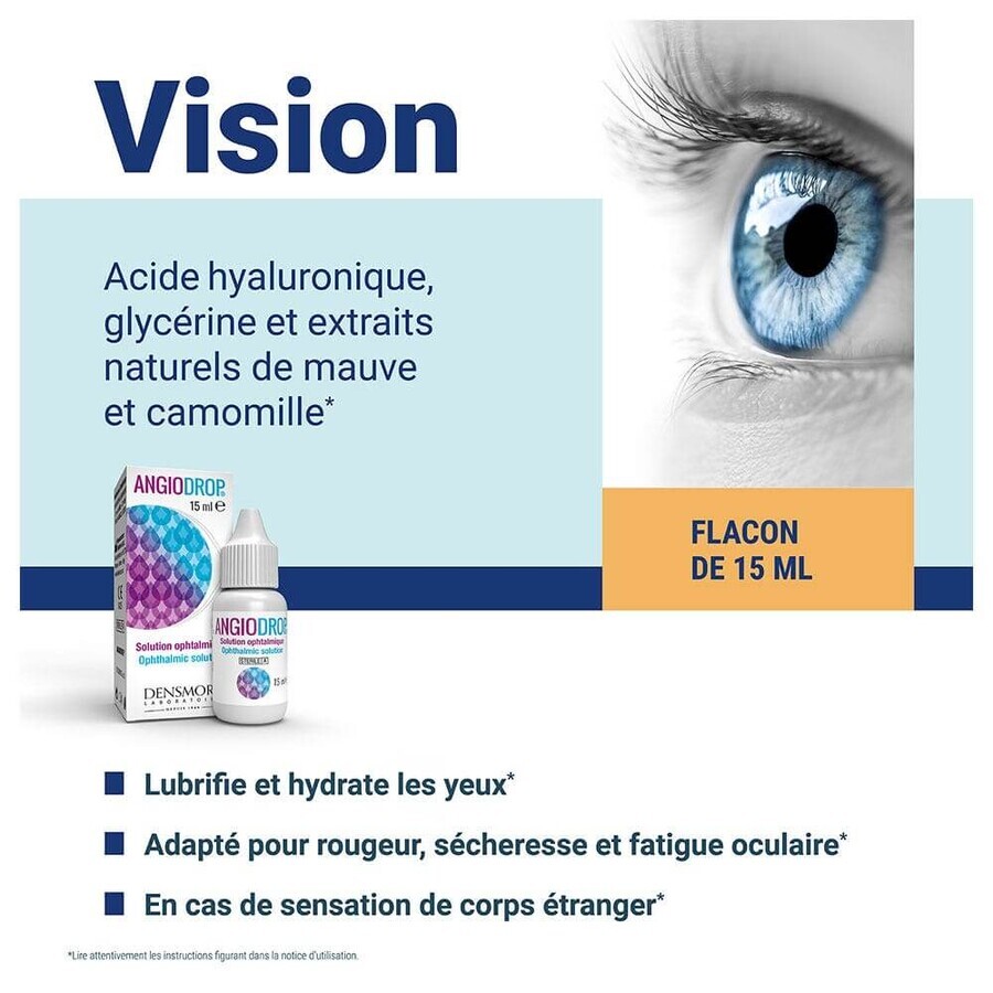 Densmore Ophthalmology Angiodrop Ophthalmic Solution 15ml