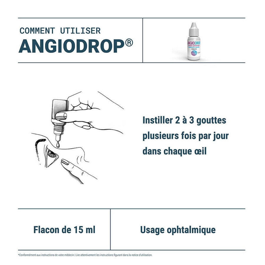 Densmore Ophthalmology Angiodrop Ophthalmic Solution 15ml