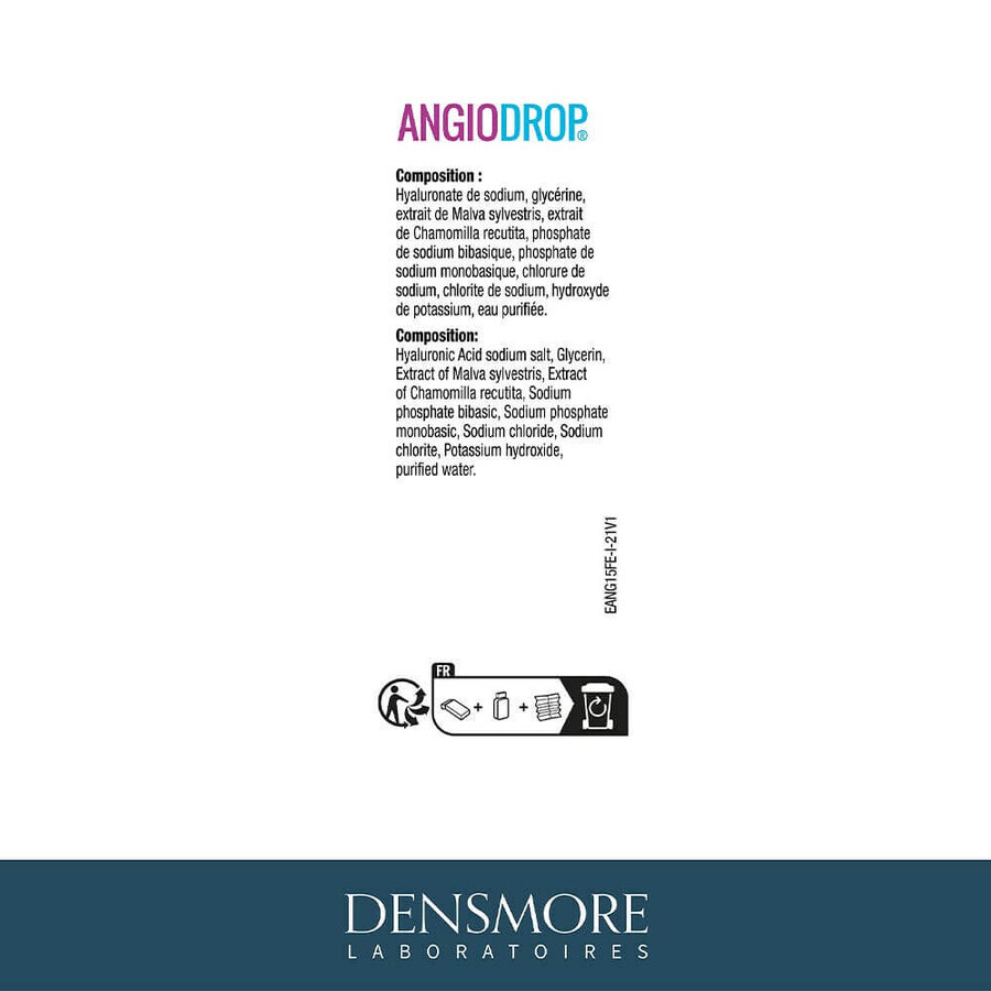 Densmore Ophthalmology Angiodrop Ophthalmic Solution 15ml