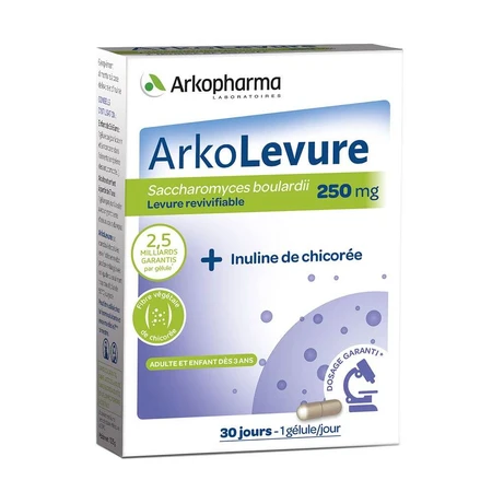 Arkopharma Arkolevure + Inuline 30 Gelule