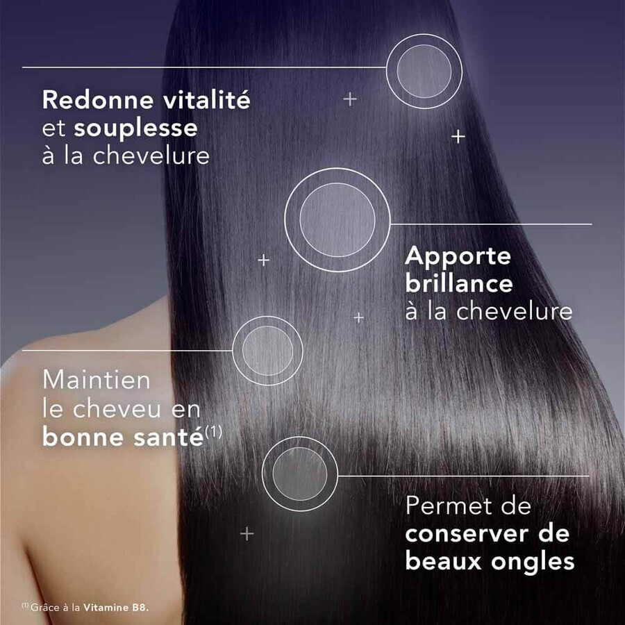 Arkopharma Forcapil Fortifiant Vitalité, Brillance Cheveux et Ongles Affaiblis 60 gélules