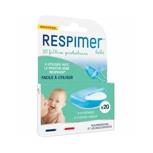 Respimer Filtros protectores para moscas bebés Nourrissons et jeunes enfants x20