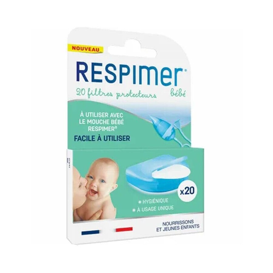 Comprar Respimer Filtros protectores para moscas bebés Nourrissons et jeunes enfants x20 Respimer Filtros protectores para moscas bebés Nourrissons et jeunes enfants x20