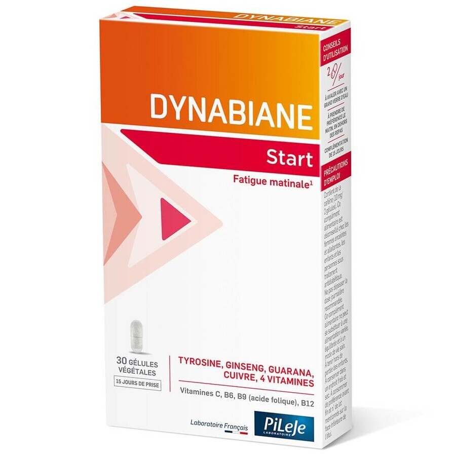 Pileje Dynabiane Start Cansancio matutino 30 cápsulas