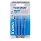 Inava Cepillos interdentales 0,8 mm azul X4 Mono Compact