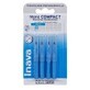 Inava Interdental Brushes 0.8 mm Blue X4 Mono Compact