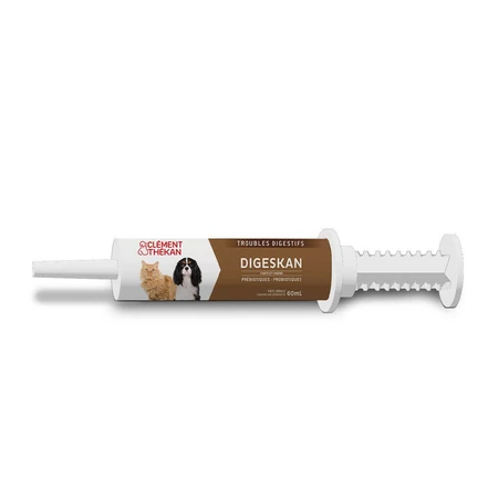 Clement-Thekan Digeskan orale pasta voor spijsverteringsstoornissen Voor honden en katten 60 ml