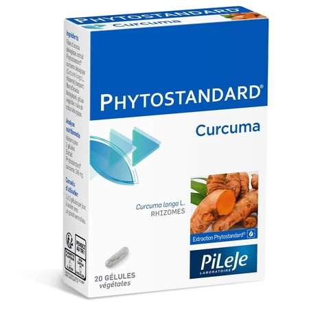 Pileje Phytostandard Bio-Kurkuma 20 gélules
