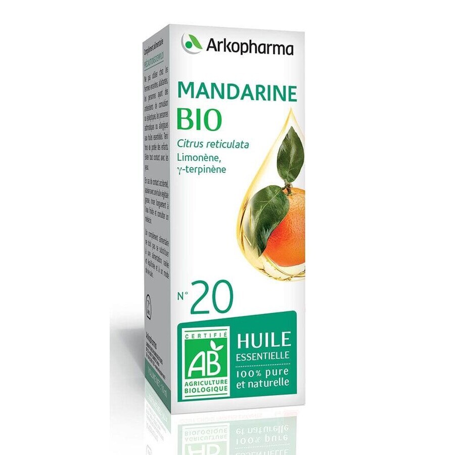 Arkopharma Olfae Ätherisches Öl N°20 Bio Mandarine (Citrus Reticulata) 10ml