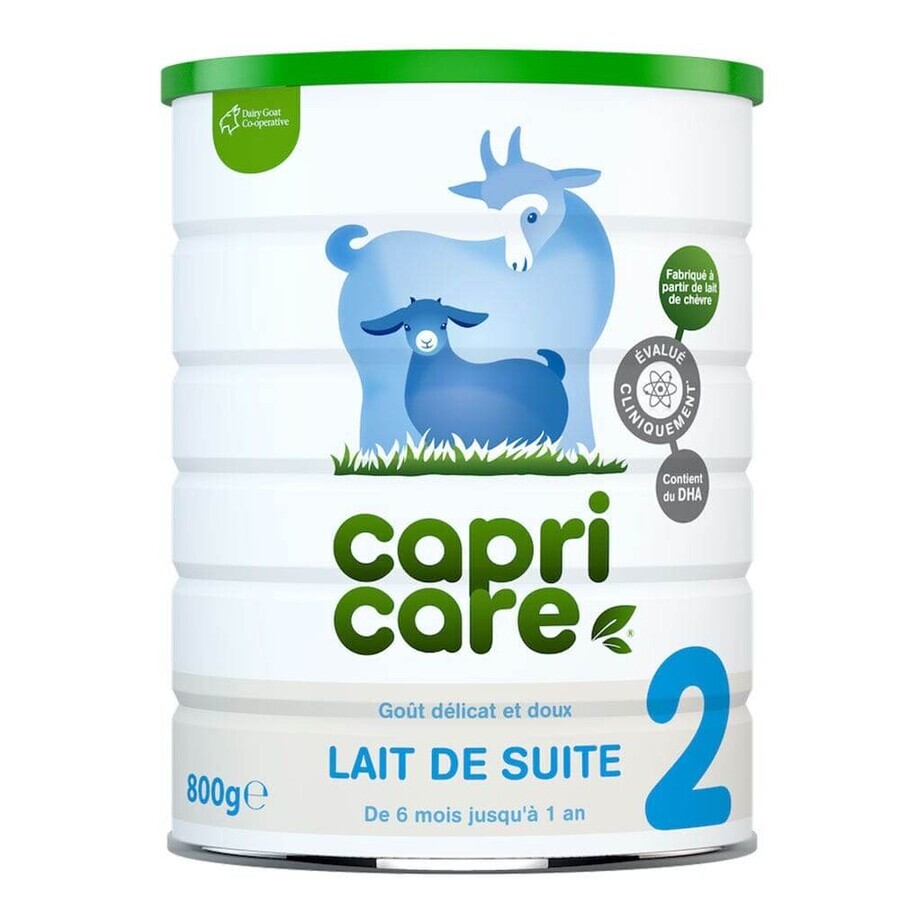 Capricare 2 geitenmelkpoeder 6 maanden-1 jaar 800g
