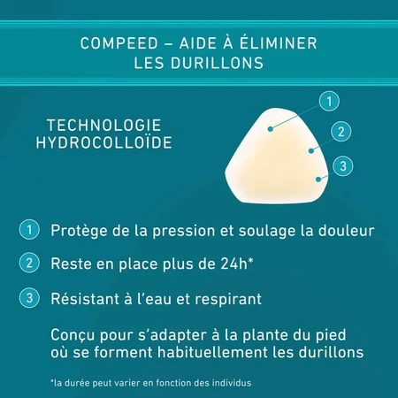 Compeed Durillons Apósitos Tamaño Mediano x6