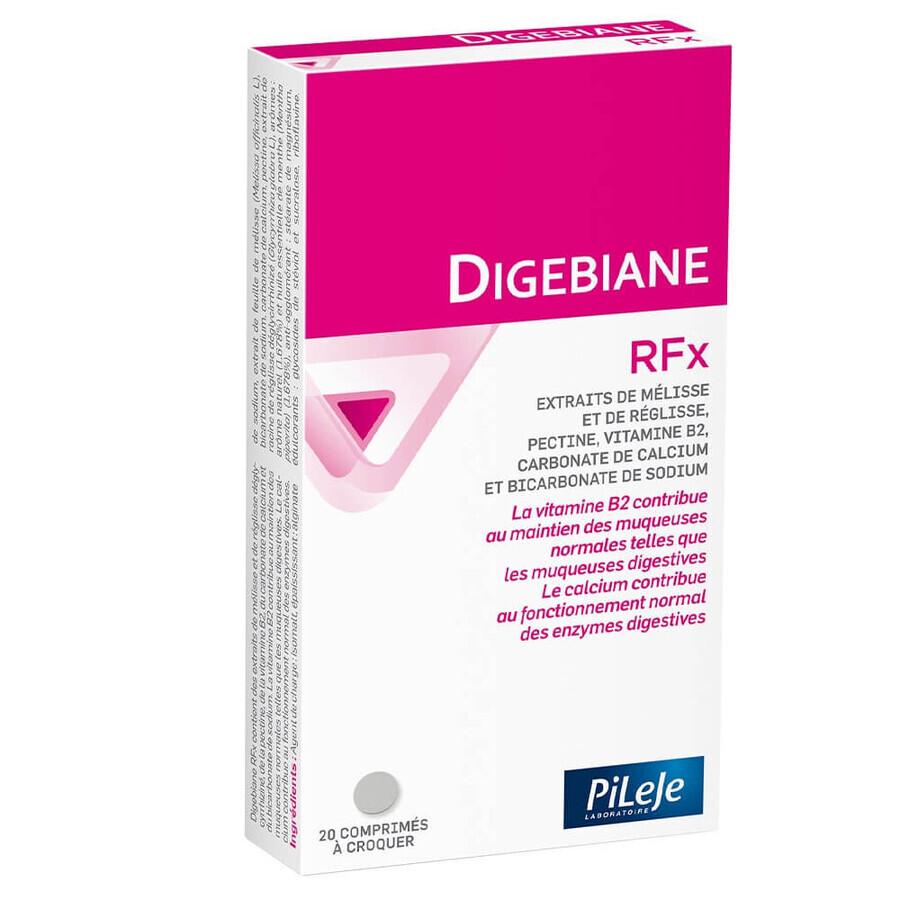 Pileje Digebiane Digebiane Rfx 20 Horosoluble Tablets 20 Comprimés à Croquer