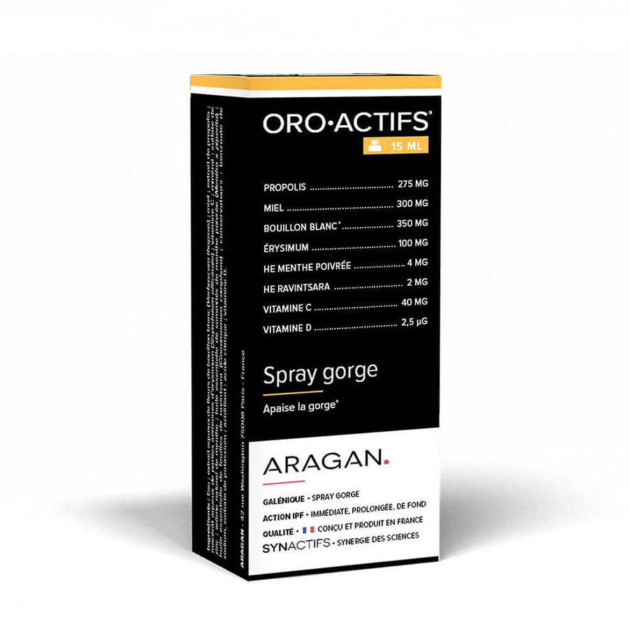 Aragan Synactifs OroActifs Rachenspray 15ml