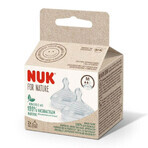 Nuk Nature Sense Tetine din silicon x2 Nuk Nature Sense Tetine din silicon x2