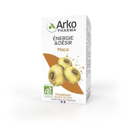 Arkopharma Arkocápsula Maca Tono y Vitalidad 40 Cápsulas