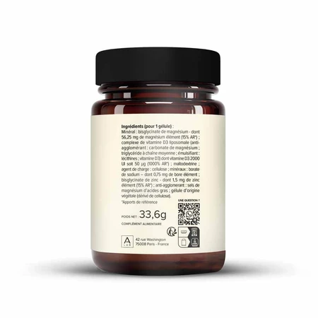 A-LAB Vitamine D3 Liposomale 2000UI Défenses Naturelles Immunité 60 gélules