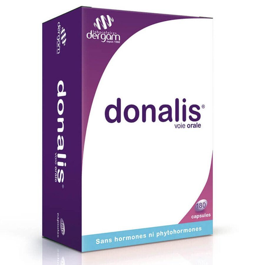 Dergam Donalis Dry Mucosal Membranes 180 Capsules
